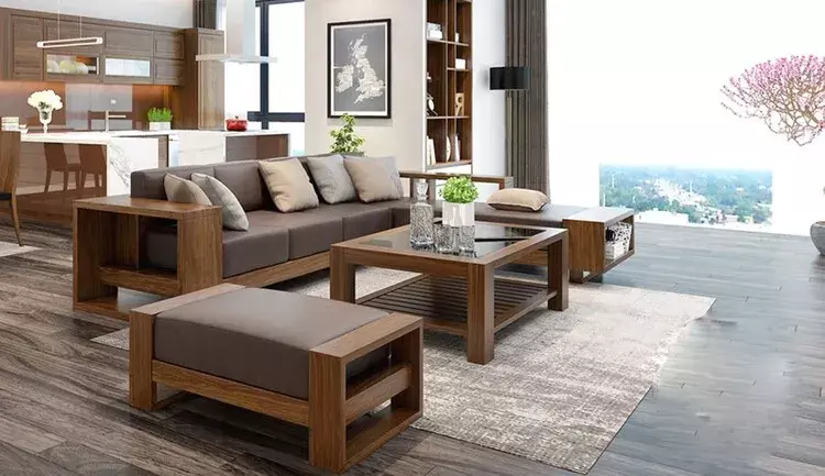 Sofa từ gỗ lim