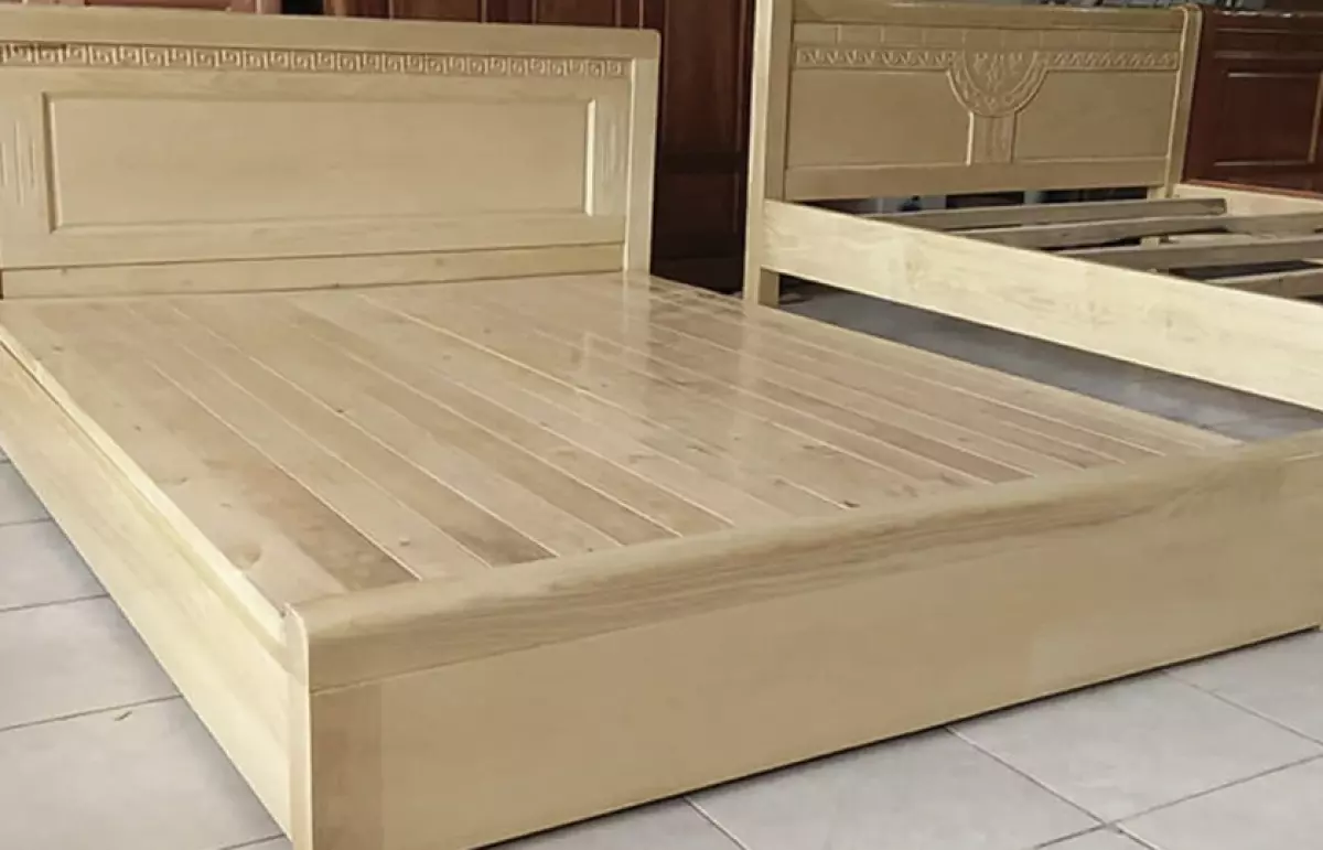 Giường ngủ gỗ sồi giá rẻ chính hãng