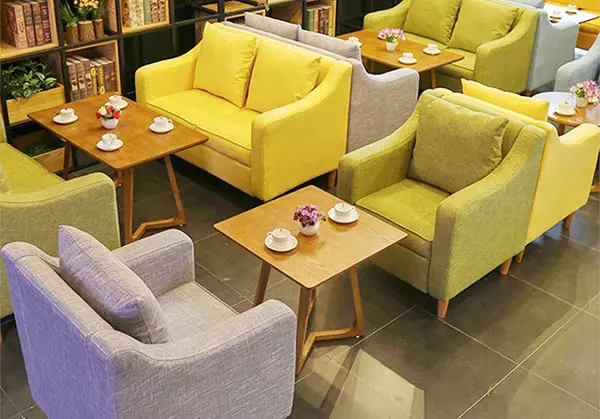 mẫu sofa cafe siêu đẹp