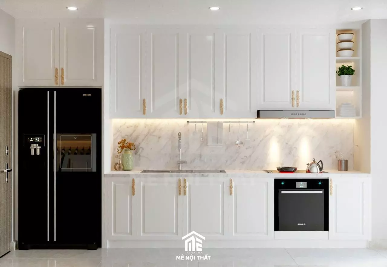 Chọn tủ bếp phù hợp giúp không gian nhà bếp thêm tiện ích và thông minh