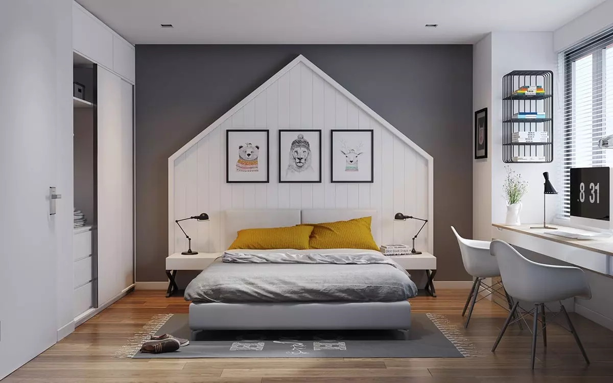 Top 15 mẫu thiết kế phòng ngủ 11m2 đẹp và hiện đại nhất 2022