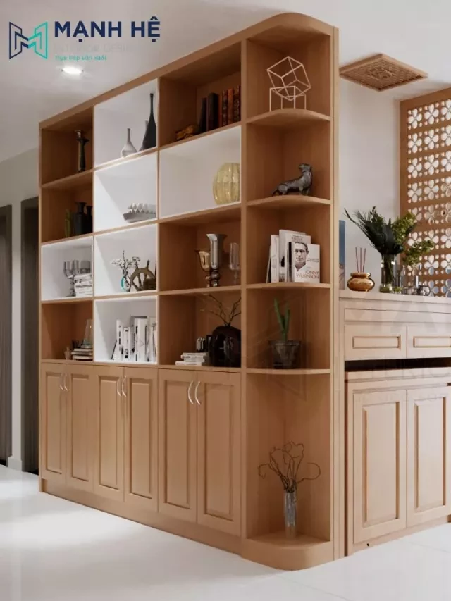   Thể hiện sự tinh tế và đẳng cấp cho ngôi nhà bạn với thiết kế nội thất gỗ tự nhiên